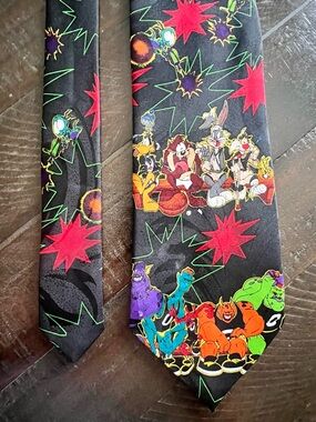 Looney Tunes Cartoon Character Tie - Space Jam